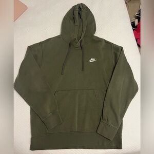 Nike Army Green Hoodie